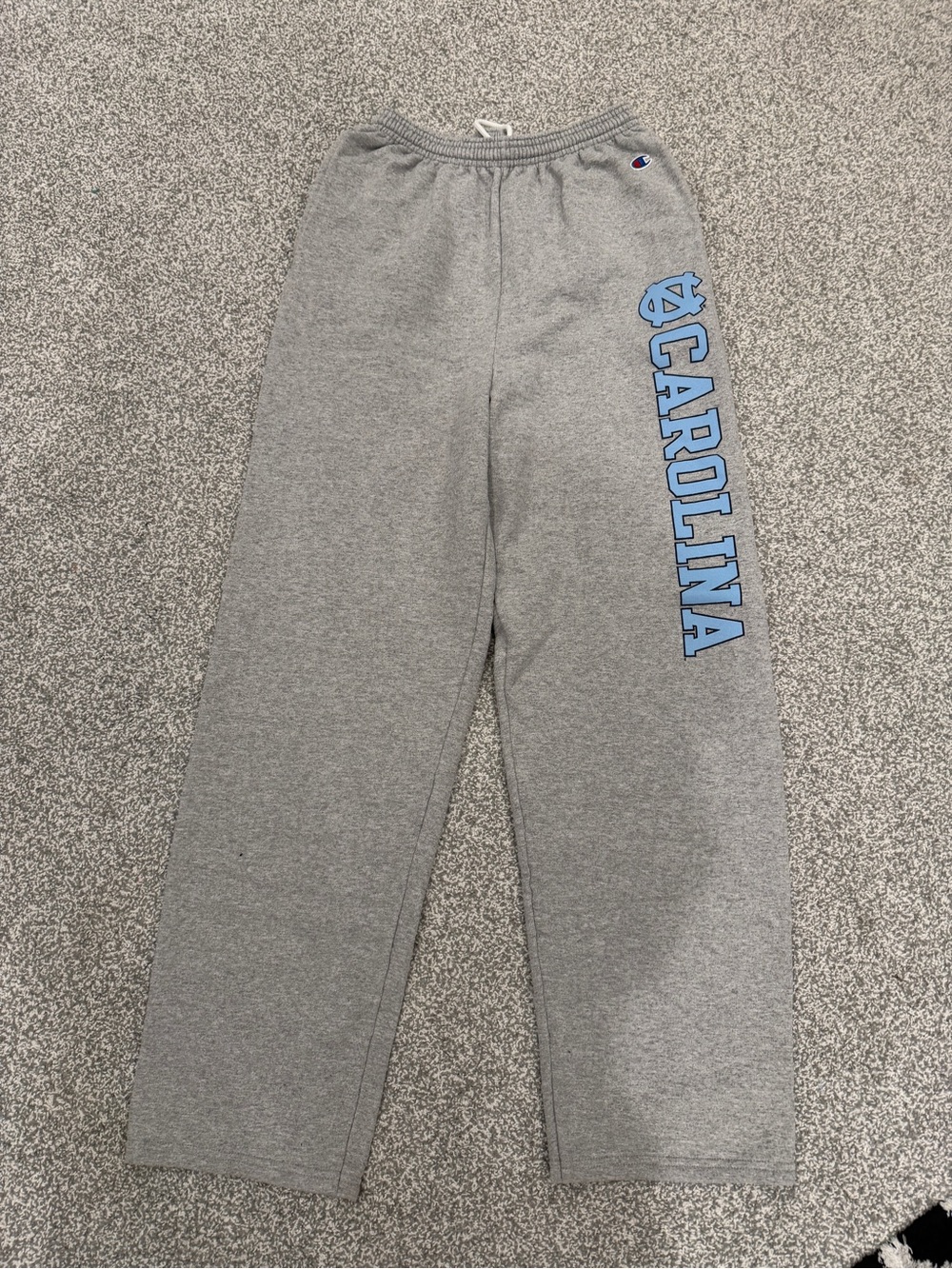 Champion Gray Sweatpants with Carolina Script